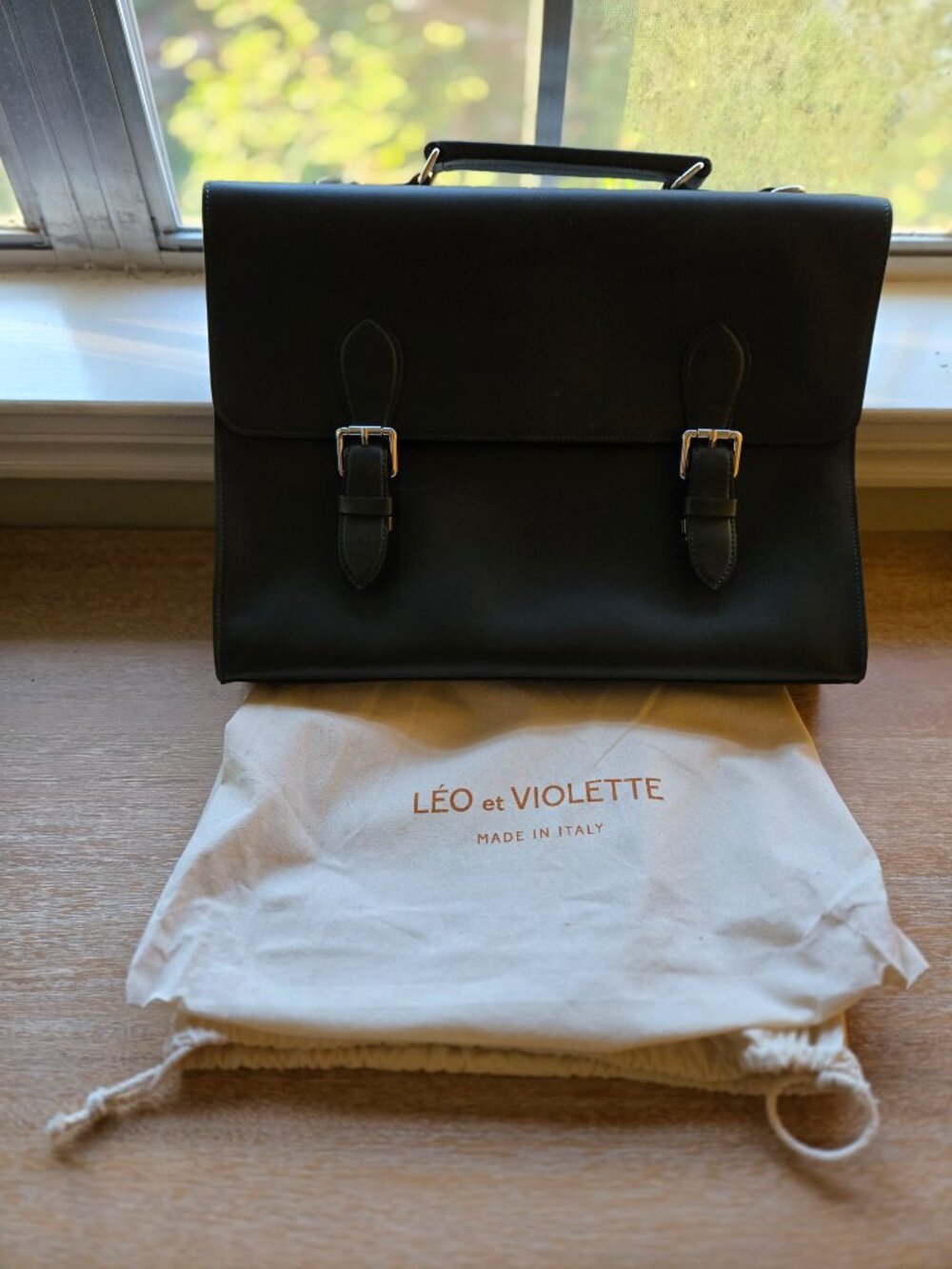 Leo Et Violette - RETIRED Petit Cartable NWT - Briefcase/Messenger Bag/Backpack - Picture 9 of 13